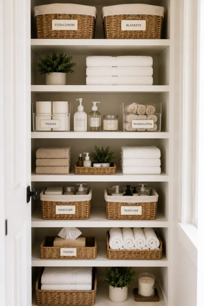 linen closet organization ideas 11 linen closet organization ideas eye-level storage