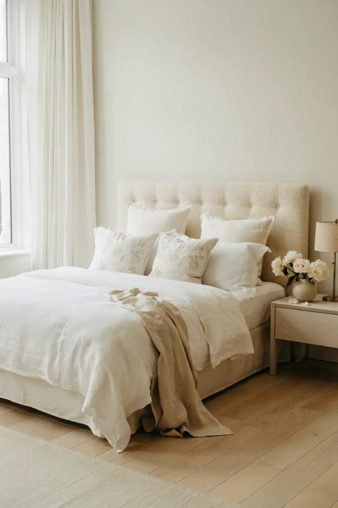 White Bedding Ideas 9 Embroidered white bedding ideas