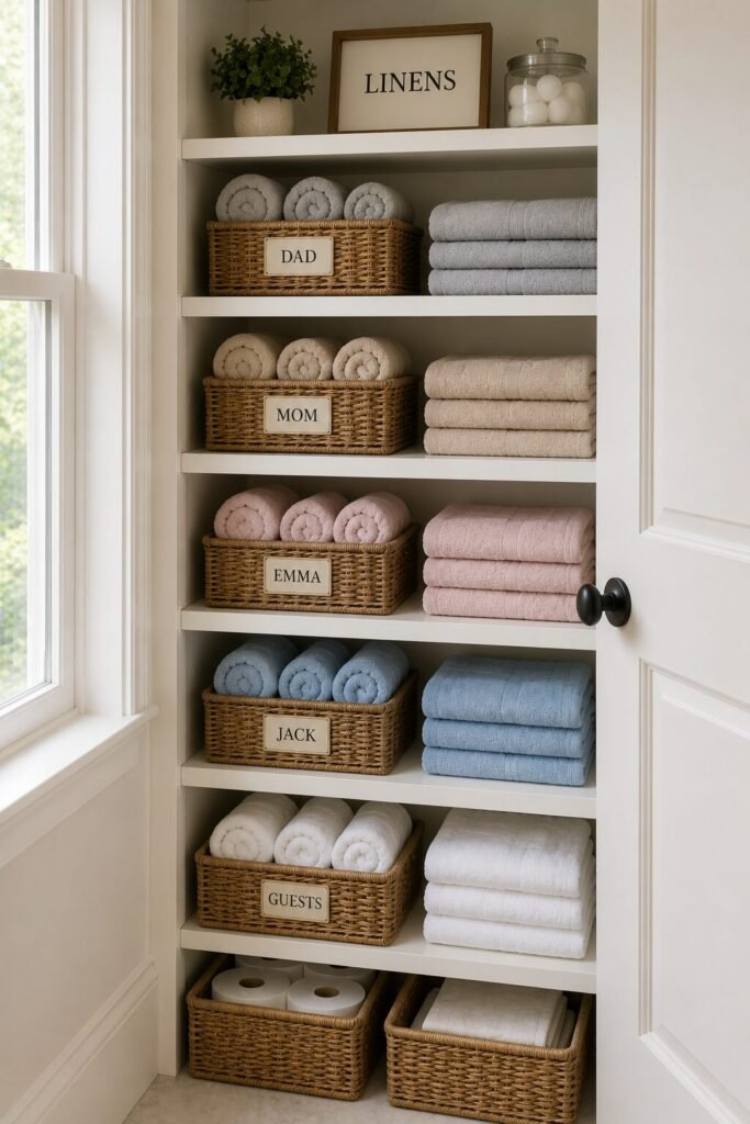 linen closet organization ideas 16 linen closet organization ideas family storage