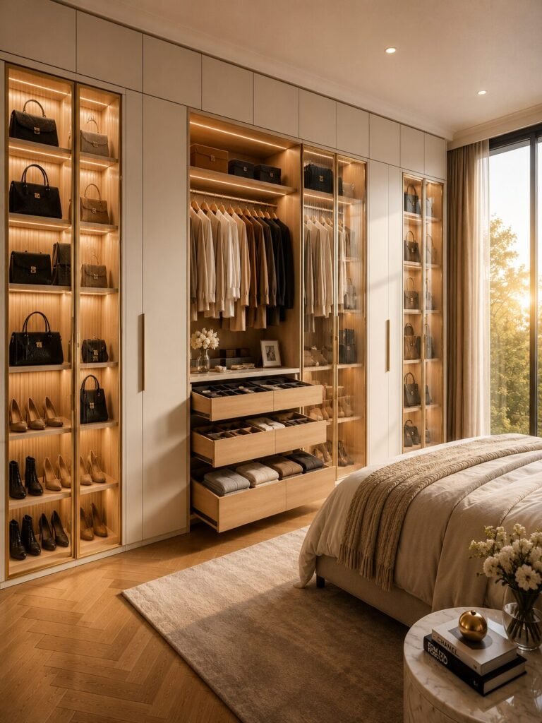Wardrobe design ideas 2 Floor-to-ceiling wardrobe design ideas