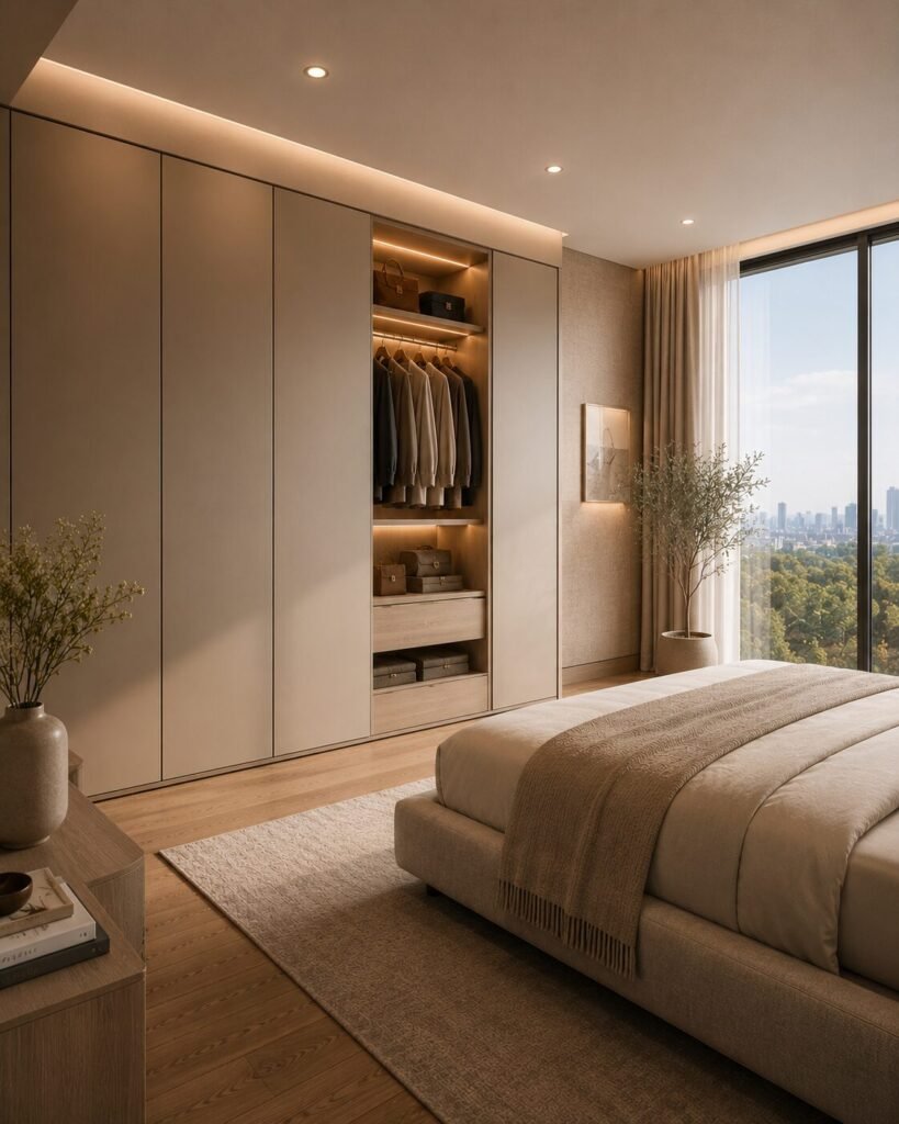 Wardrobe design ideas 8 Minimalist wardrobe design ideas