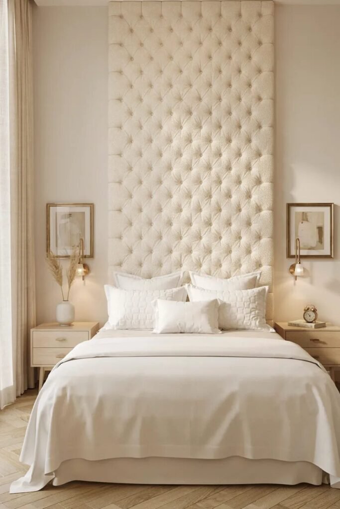 White Bedding Ideas 12 Tufted white bedding ideas