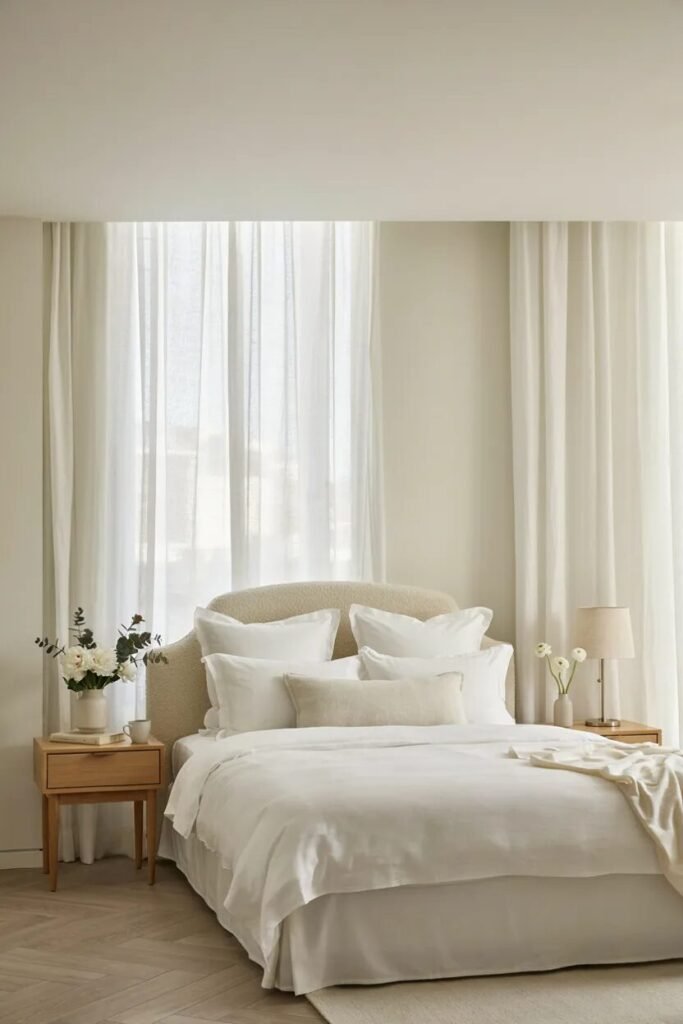 White Bedding Ideas 15 White bed skirt bedding ideas