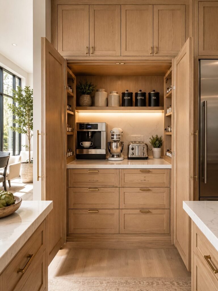 Pantry unit design ideas 2 Hidden pantry unit design ideas
