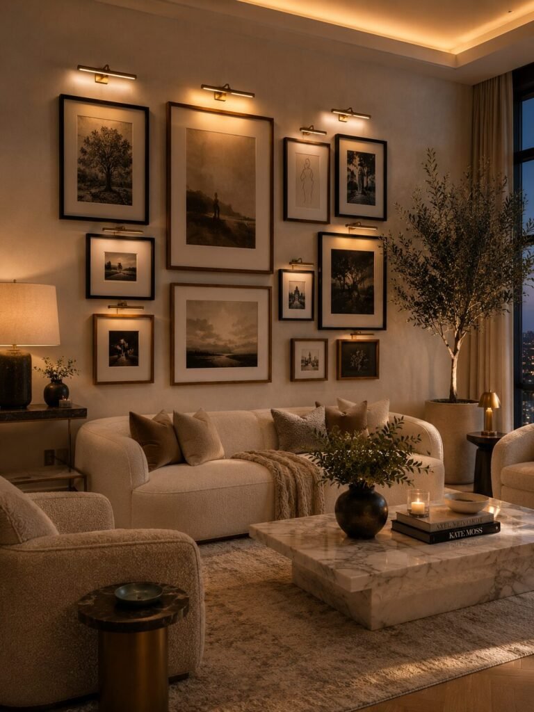 Picture frame wall ideas 12 Luxury picture frame wall ideas