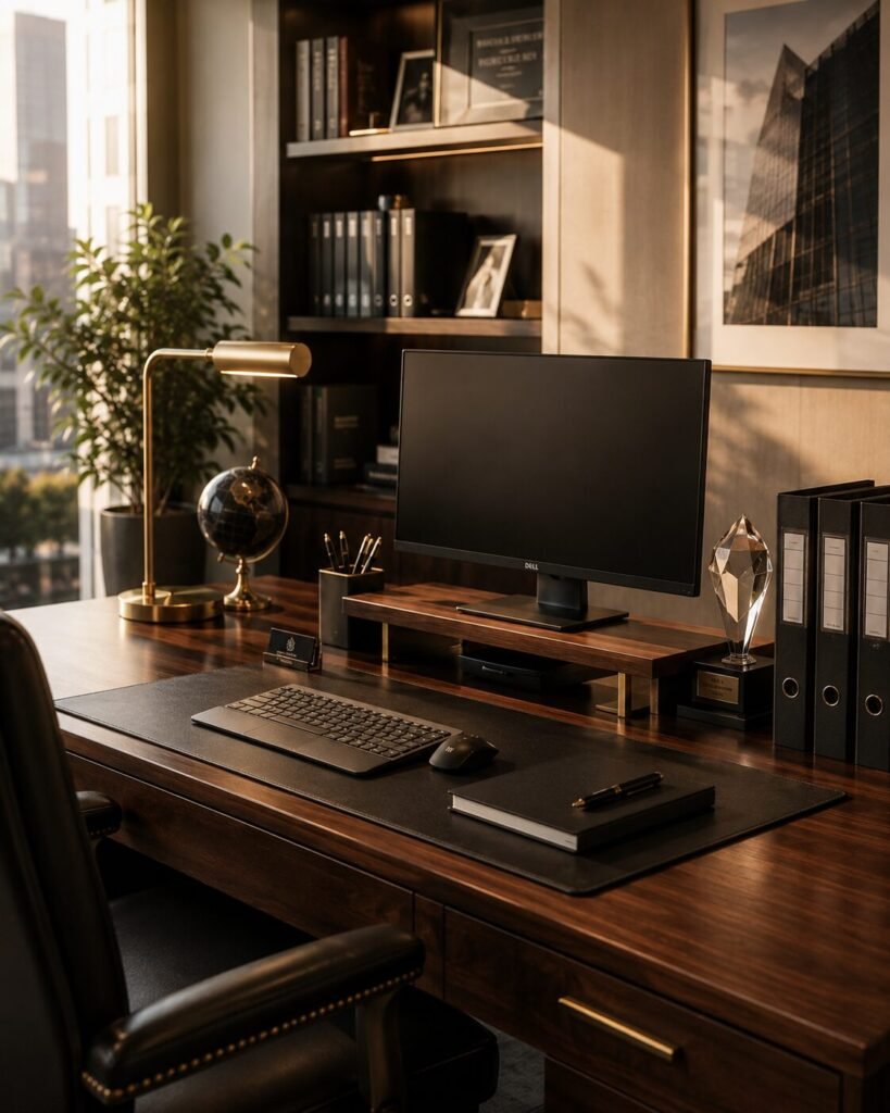 Classy cubicle ideas 8 Walnut classy cubicle ideas office