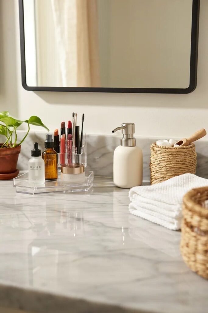 Dorm bathroom ideas 6 Acrylic dorm bathroom ideas organization