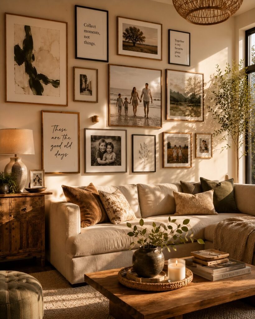 Funky gallery wall ideas 14 Personalized funky gallery wall ideas