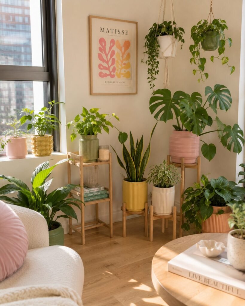 Small apartment decorating ideas 10 Plant jungle small apartment decorating ideas
