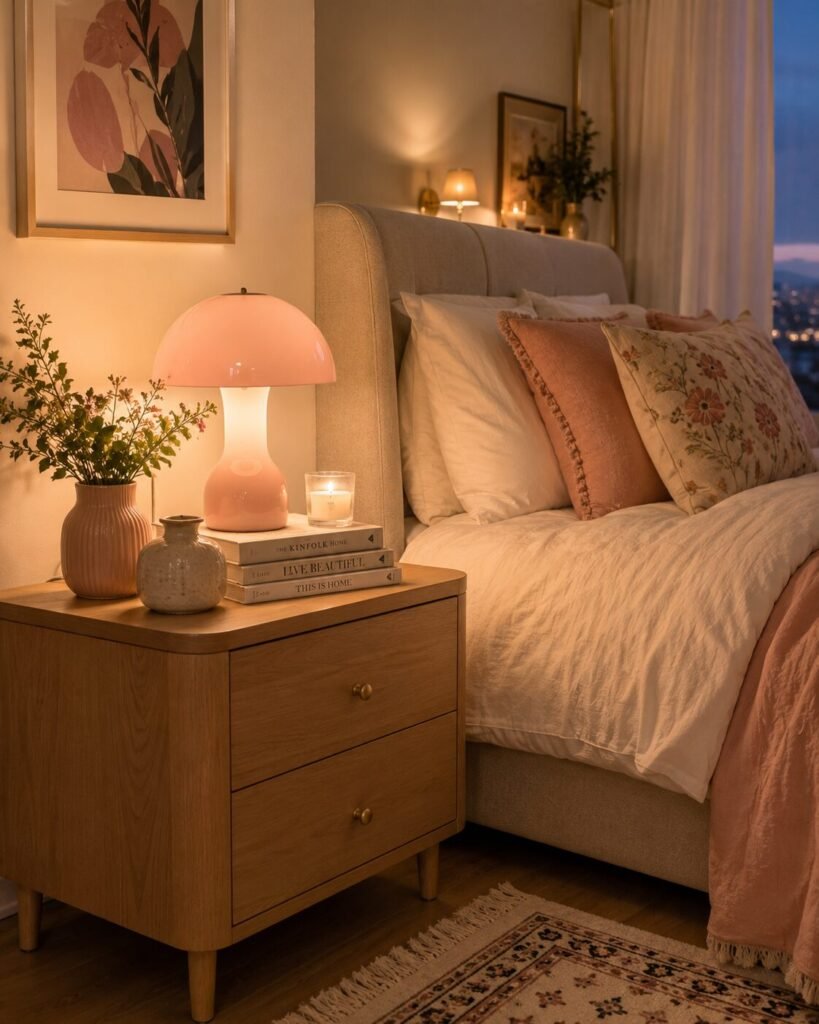 Small apartment decorating ideas 14 Mushroom lamp small apartment decorating ideas