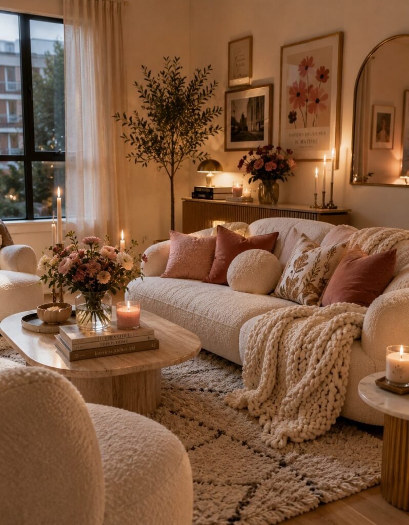 Small apartment decorating ideas 21 Cozy small apartment decorating ideas textiles