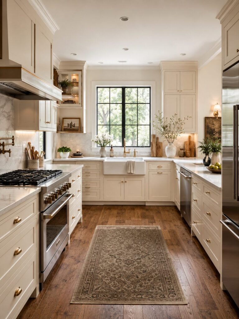 15 kitchen design layout ideas U-shaped