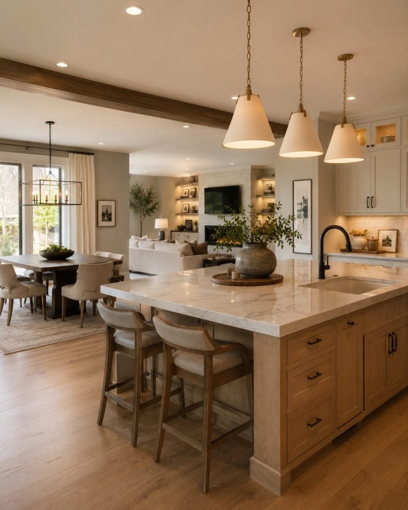 15 kitchen design layout ideas open plan