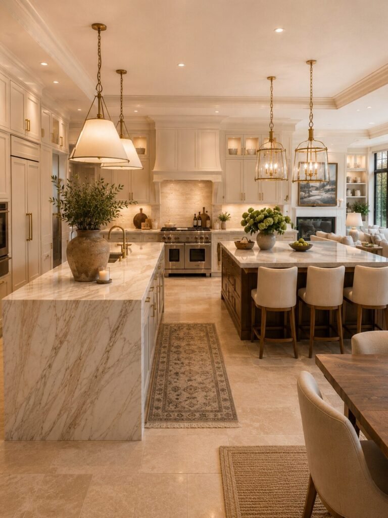 15 kitchen design layout ideas two islands