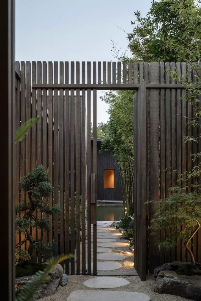 Wooden main gate design 7 Japanese wooden main gate design