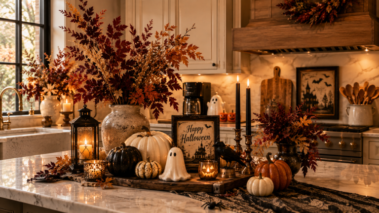 Halloween kitchen decor ideas