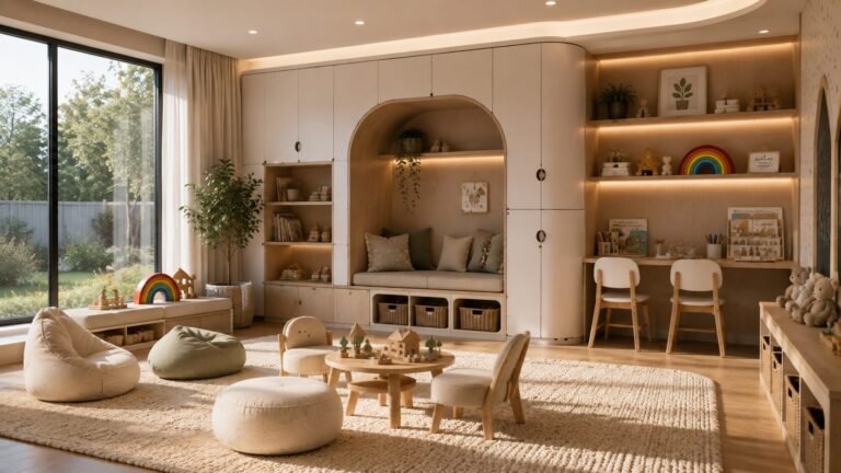 Small playroom design