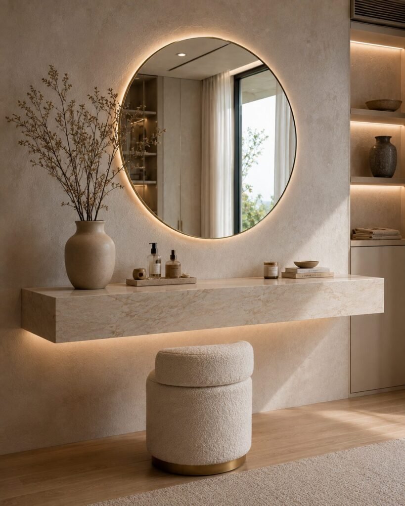 17 vanity design ideas 9 Floating shelf 17 vanity design ideas inspiration
