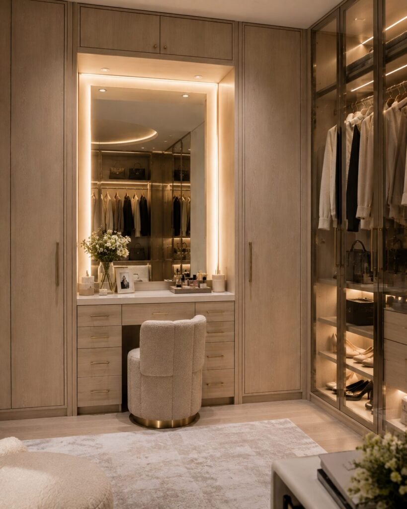 17 vanity design ideas 11 Walk-in closet 17 vanity design ideas inspiration