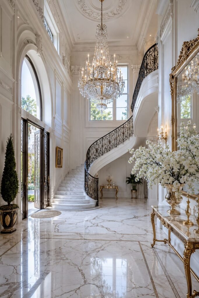 Neoclassical interior ideas 2 Grand neoclassical interior ideas entrance design