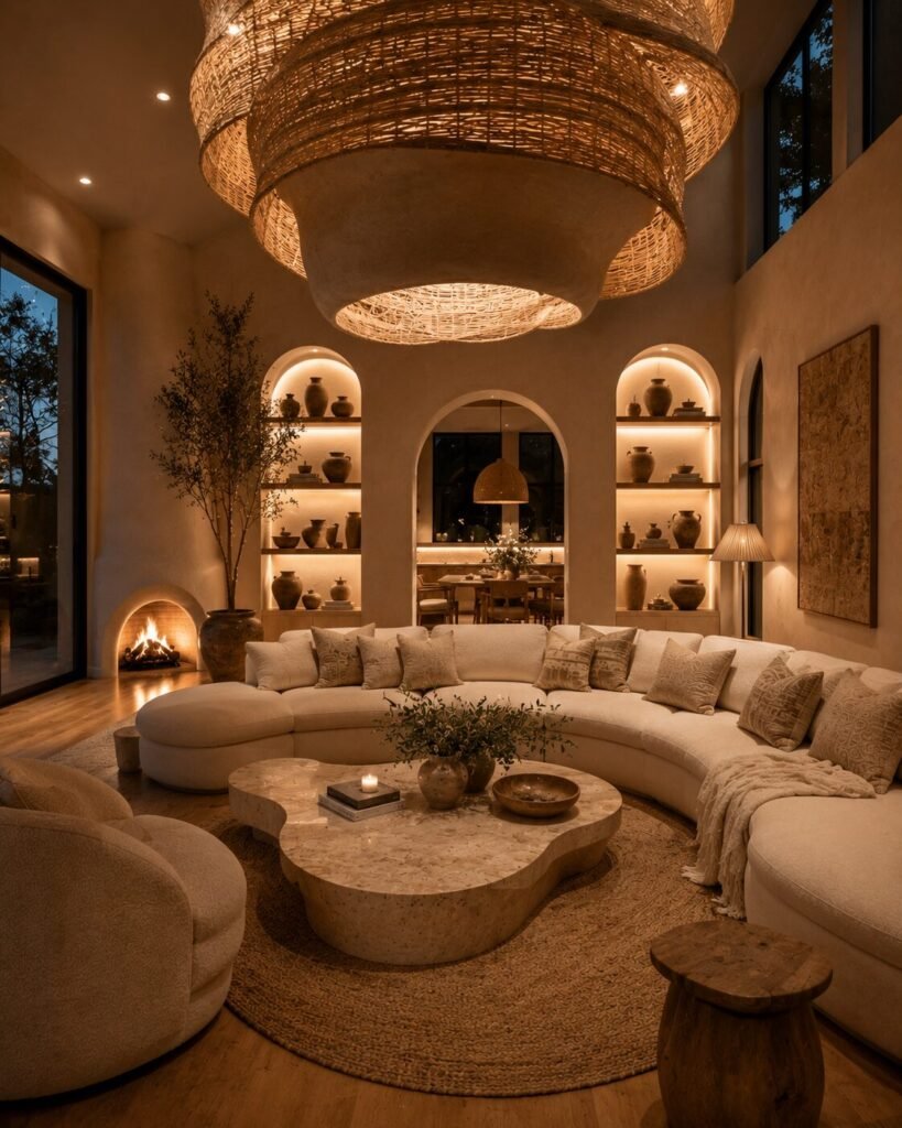 15 boho living room ideas lighting