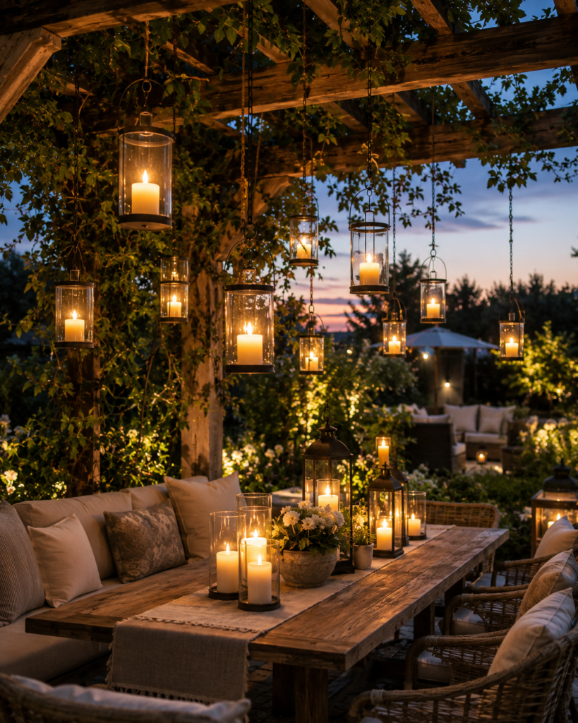 20 unique DIY outdoor project ideas 2026 16 20 unique DIY outdoor project ideas candle display