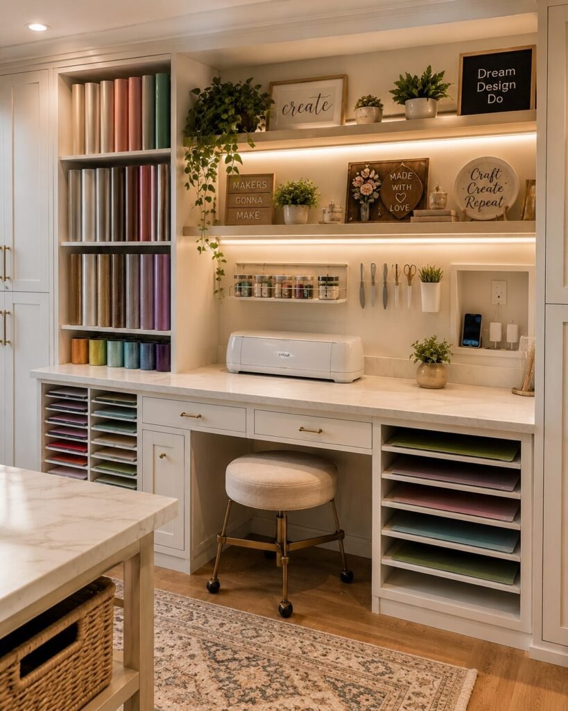 Cricut dream craft room ideas