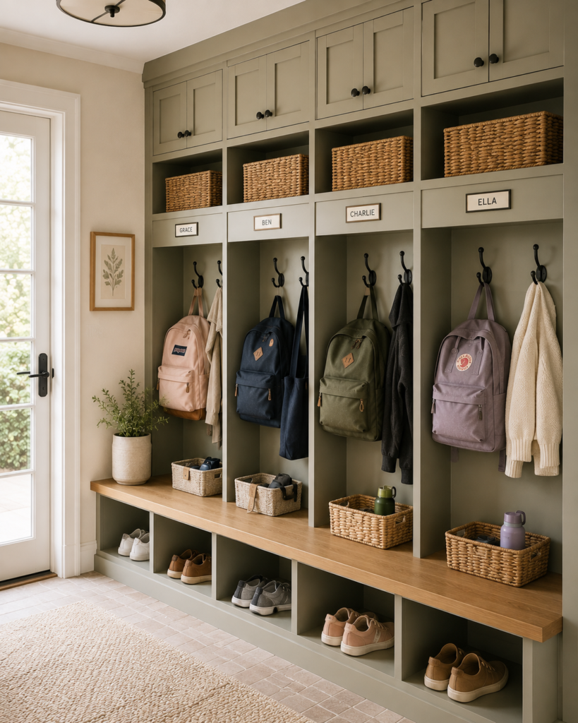 Backpack storage ideas 14 Backpack storage ideas for locker-style walls