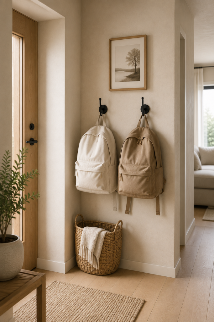 Backpack storage ideas 15 Backpack storage ideas for minimalist corners