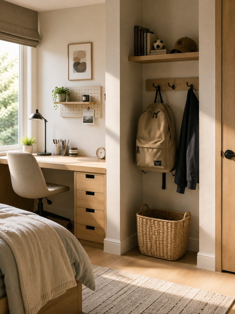 Backpack storage ideas 17 Backpack storage ideas for bedroom nooks
