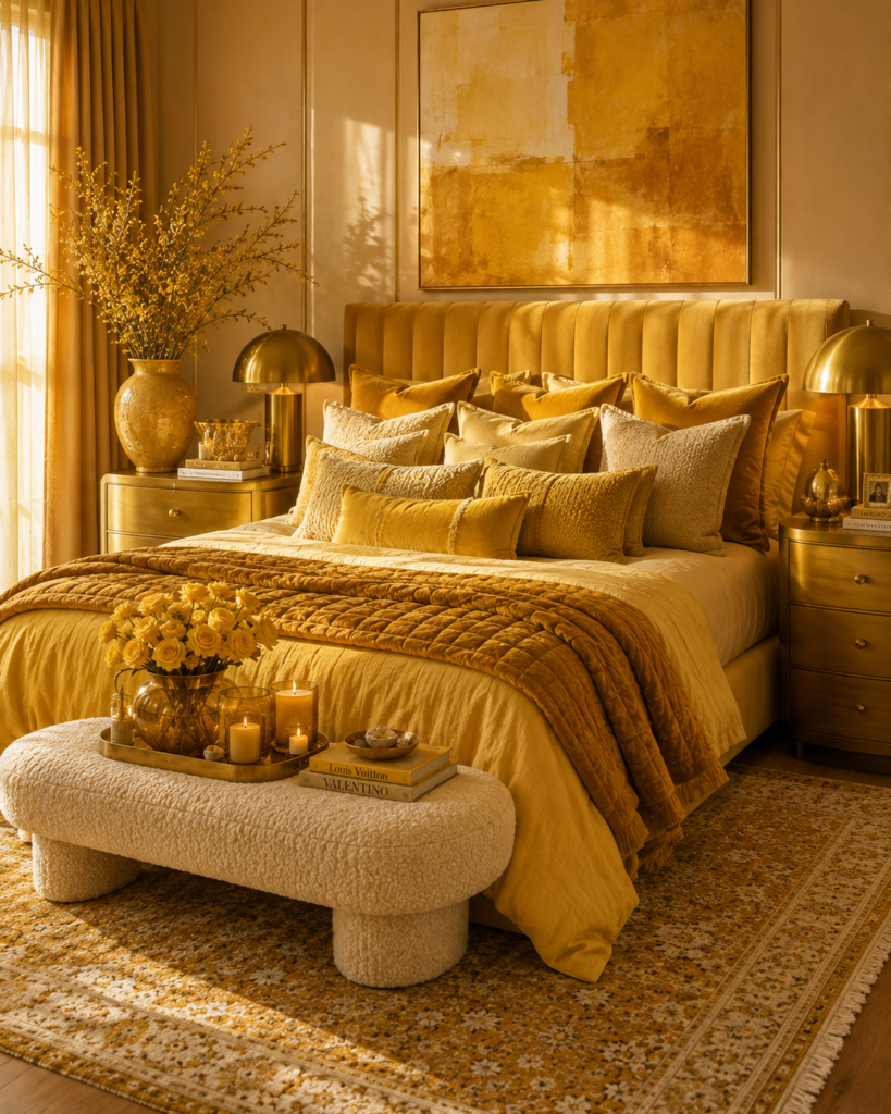 14 unique and stylish yellow bedding ideas