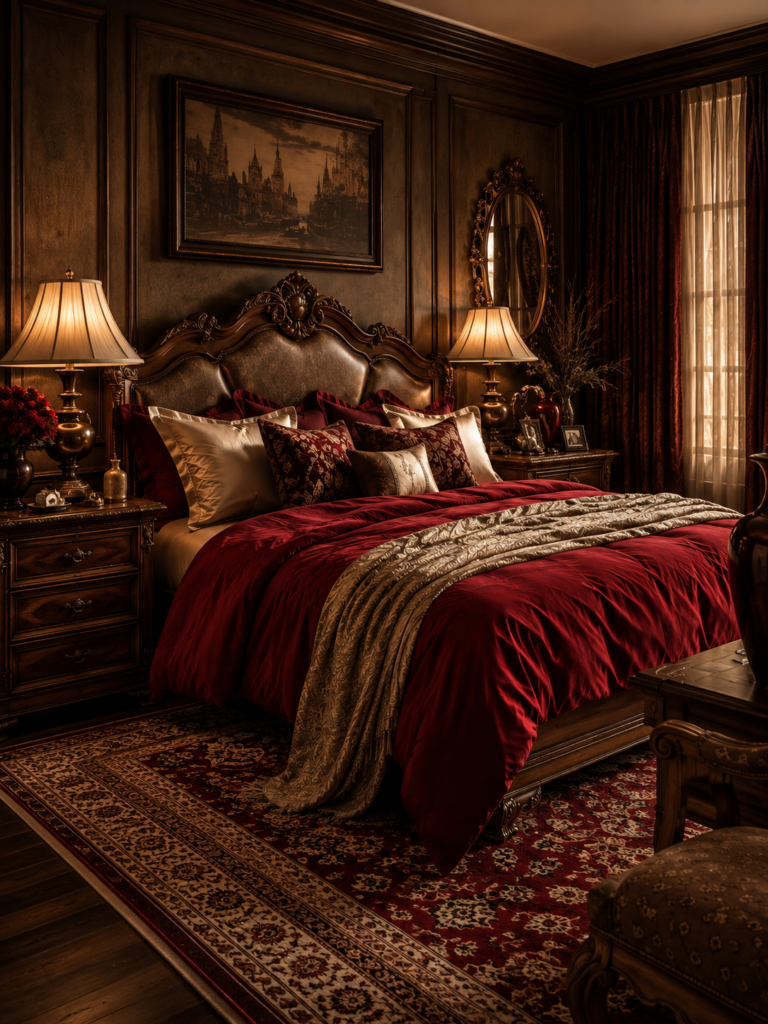 Crimson 14 unique and stylish red bedding ideas