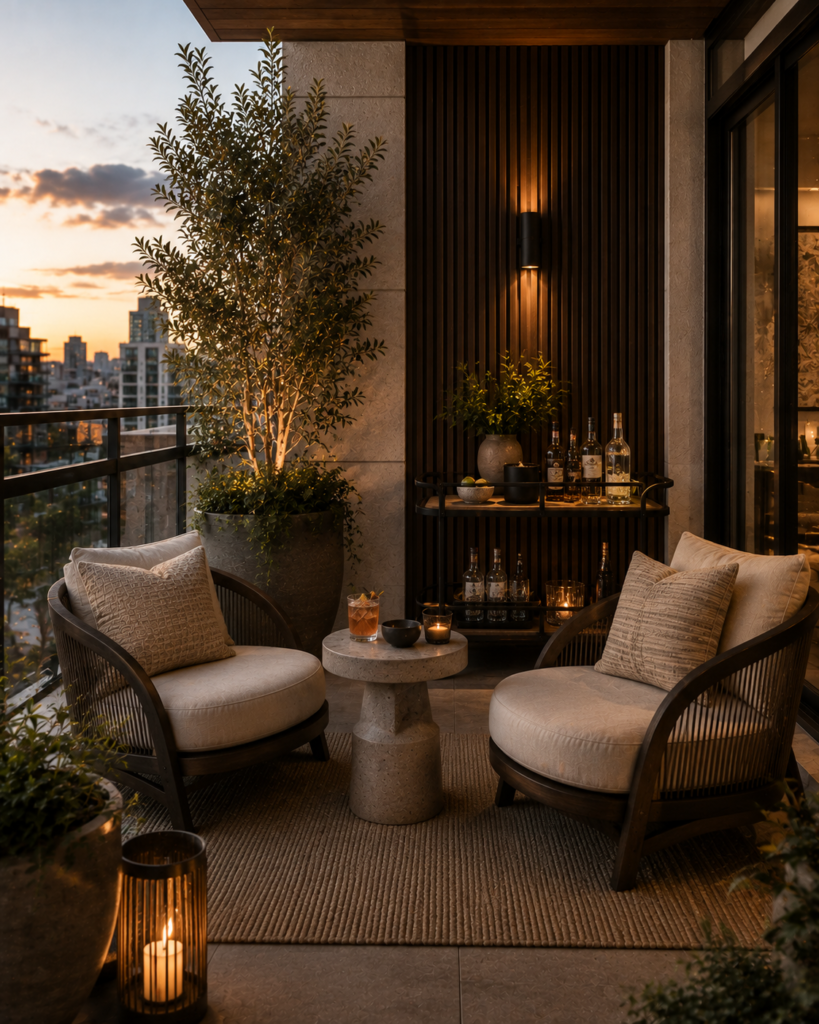 16 apartment patio ideas cocktail lounge