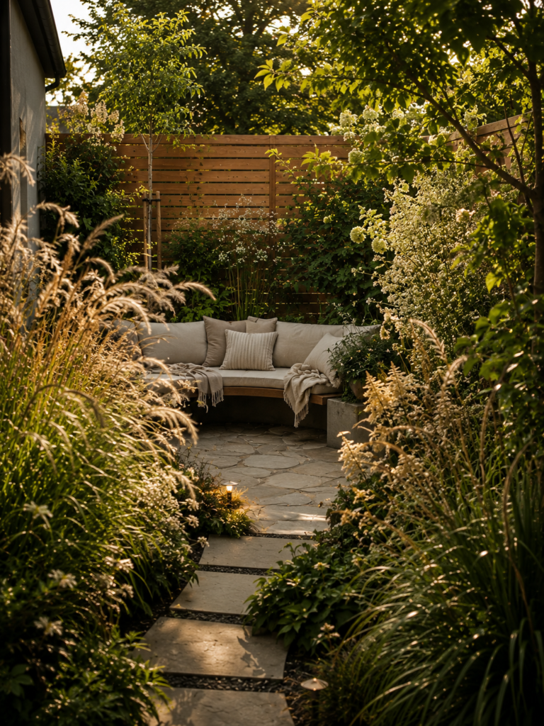 Clever narrow backyard ideas 3 Clever narrow backyard ideas with hidden seating