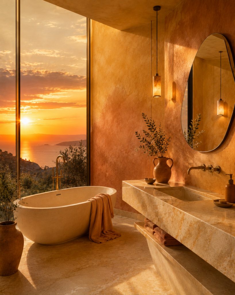 17 yellow bathroom ideas sunset style