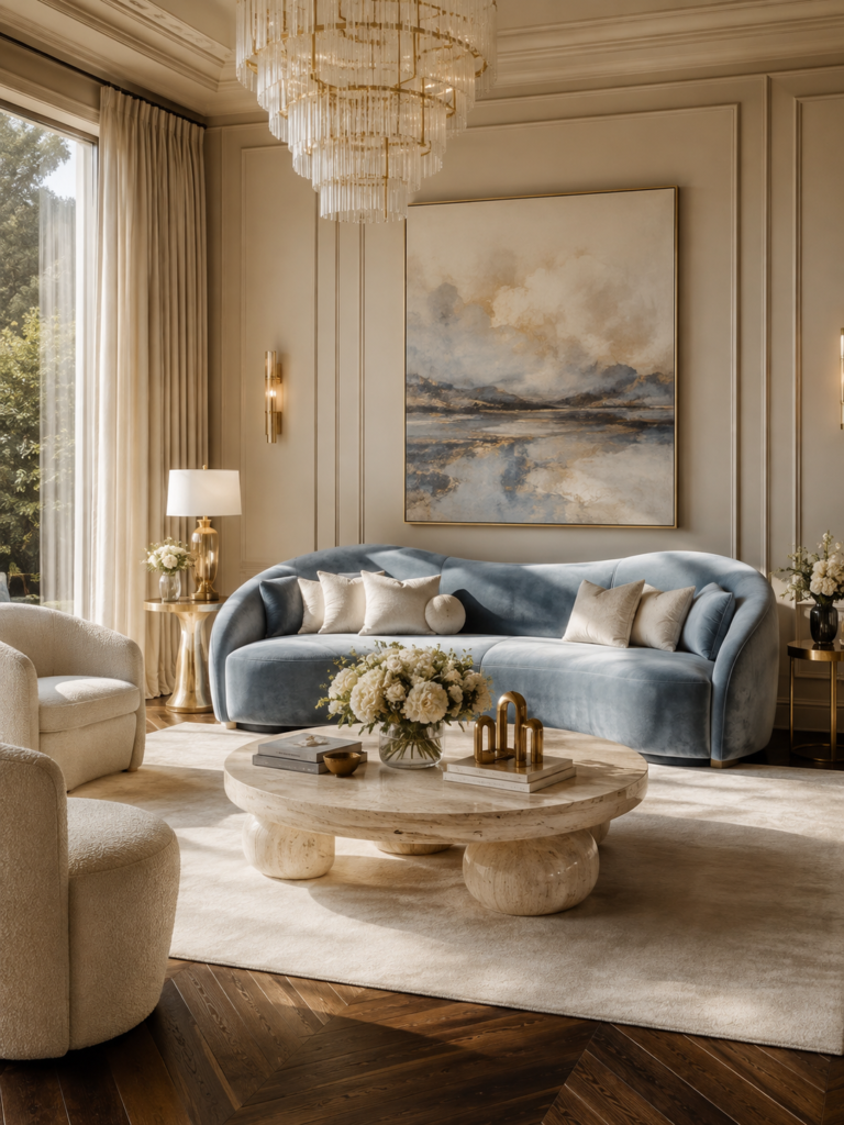 16 blue living room ideas soft sofa