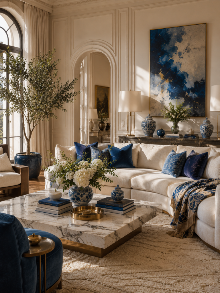16 blue living room ideas accessories