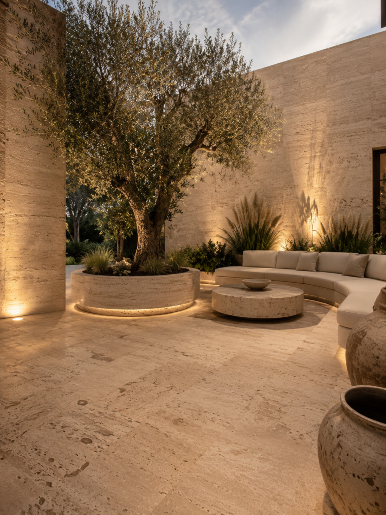 18 terrace design ideas dramatic courtyard