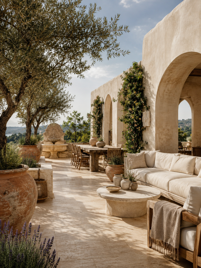 18 terrace design ideas Mediterranean retreat