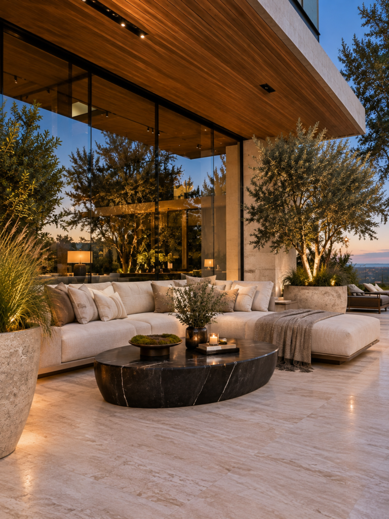 18 terrace design ideas glass wall