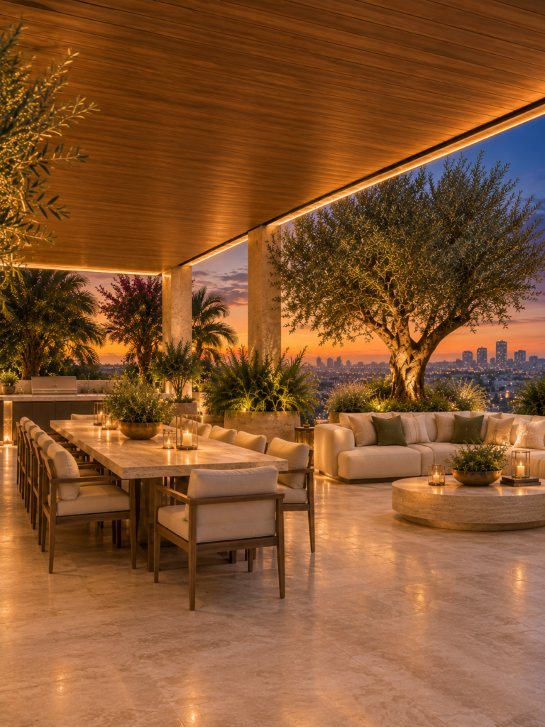  18 terrace design ideas rooftop pavilion