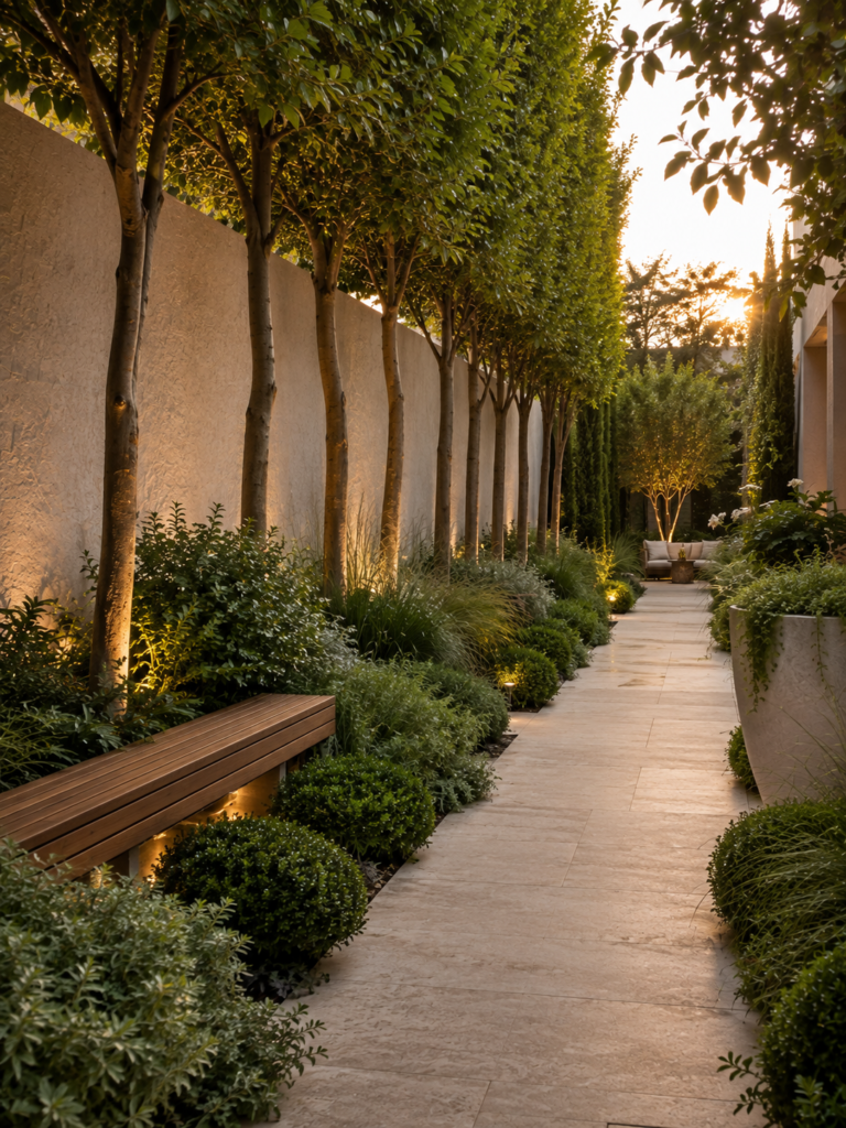 16 narrow luxury garden ideas 7 16 narrow luxury garden ideas tall trees