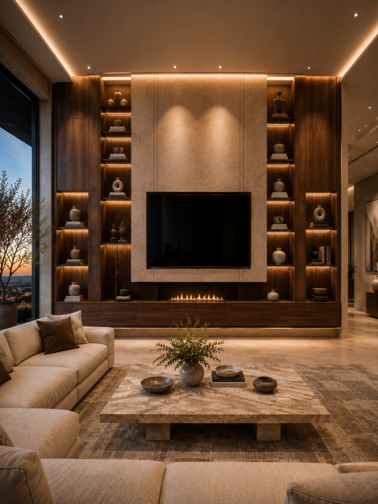 15 TV wall ideas living room architecture