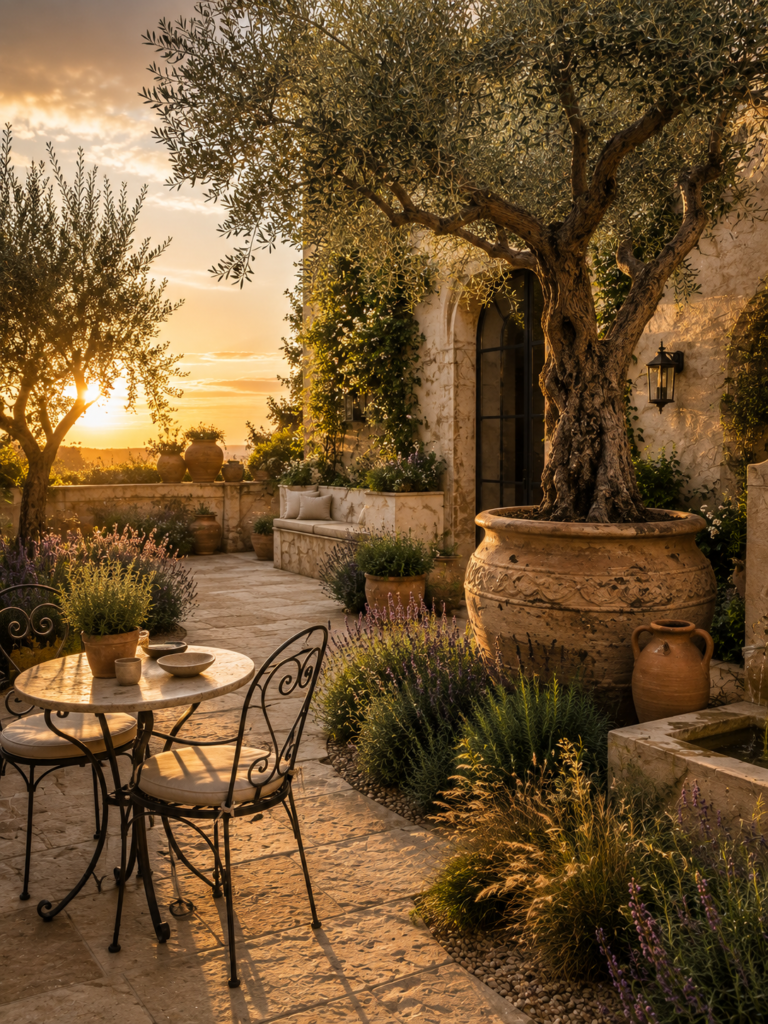20 courtyard garden ideas 8 Mediterranean 20 courtyard garden ideas