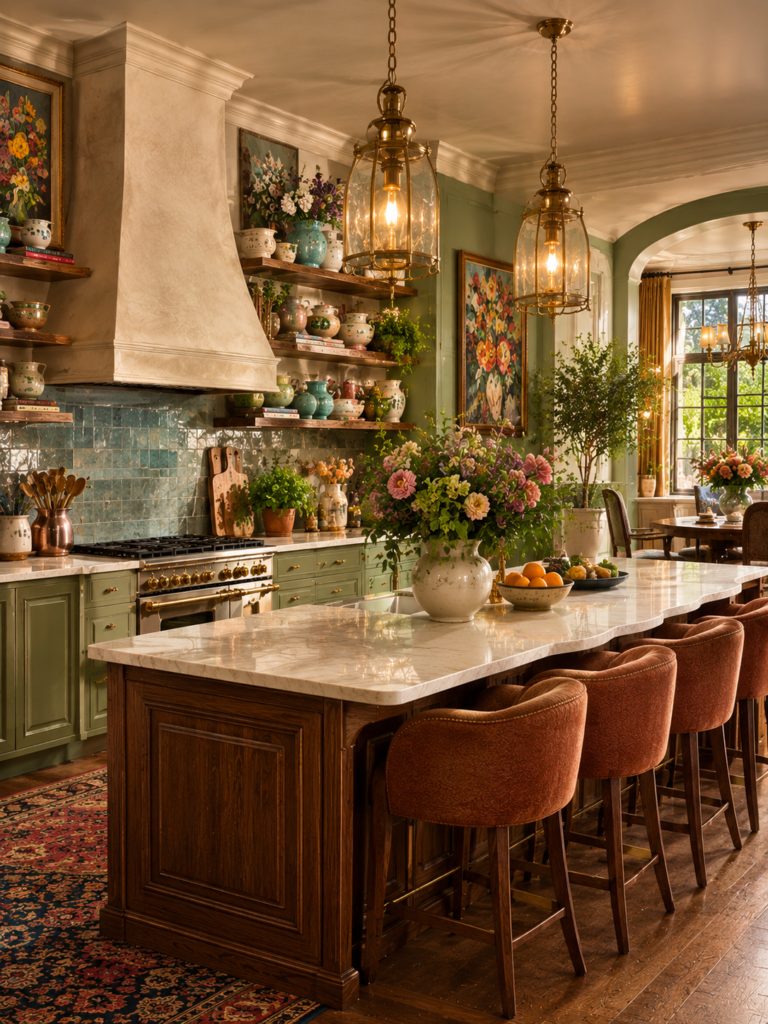 Colorful kitchen design ideas 17 Multicolor colorful kitchen design ideas
