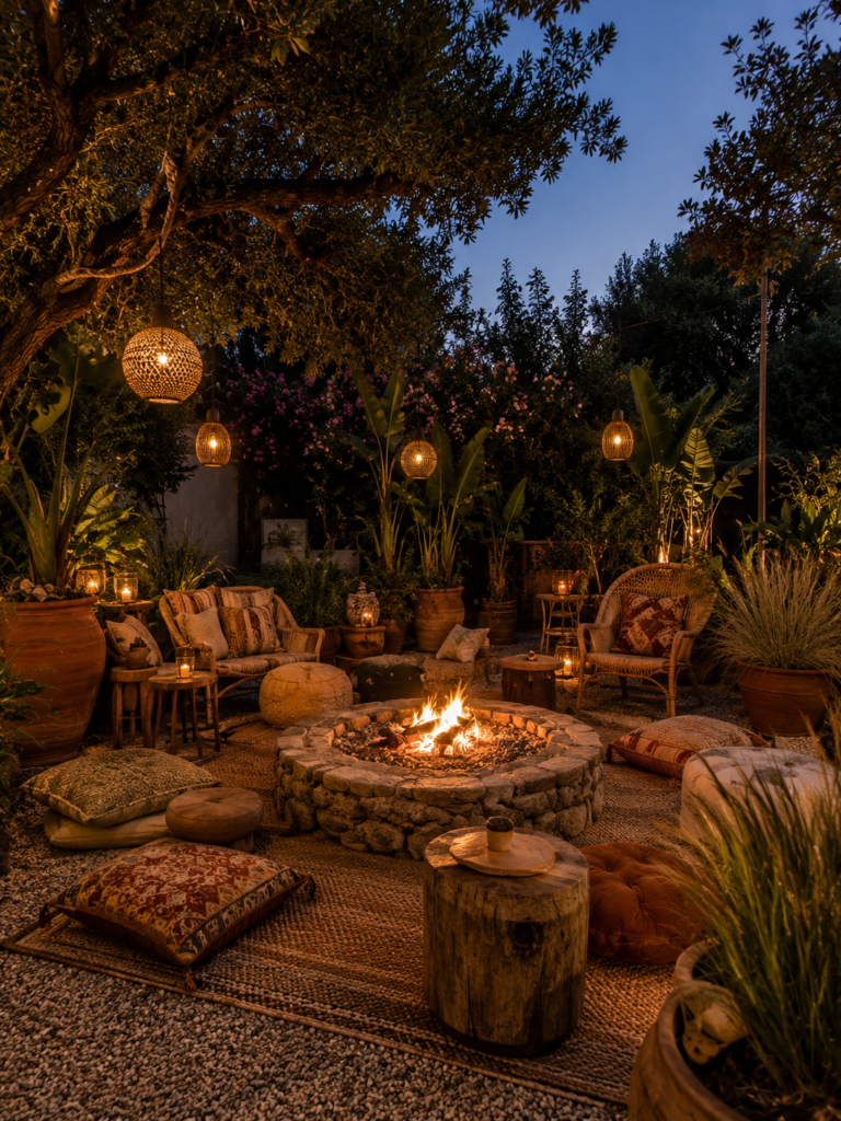 25 hippie garden ideas boho decor fire