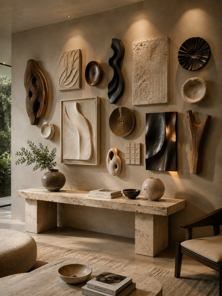 12 fun gallery wall ideas with 3D art