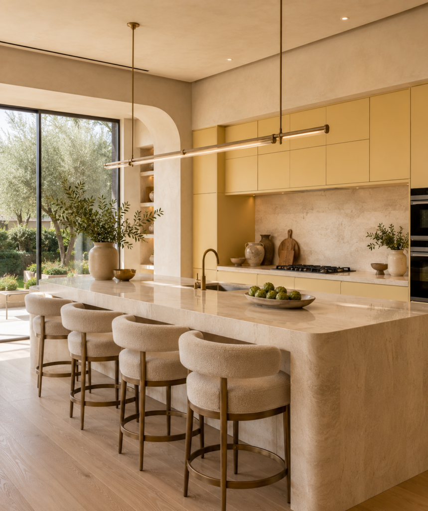 Butter yellow kitchen design ideas for modern kitchens