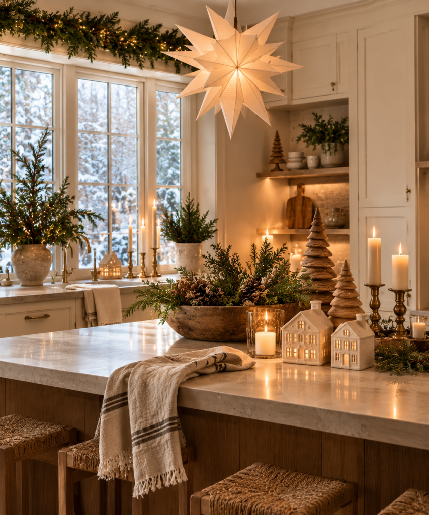 23 Christmas kitchen decor ideas Scandinavian