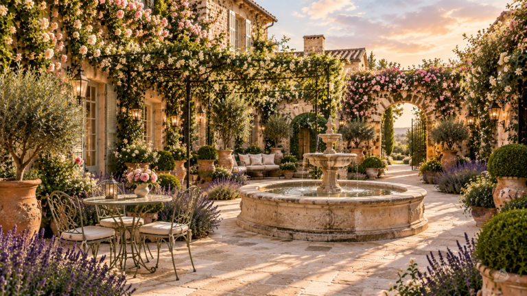 French Courtyard Garden Ideas 1 French Courtyard Garden Ideas
